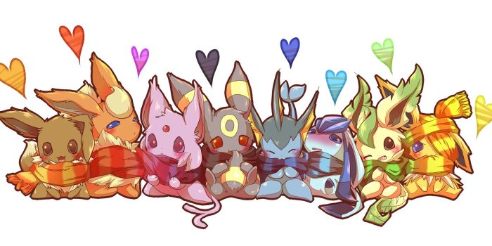 1522x700 Eeveelution - Pokémon - Zerochan Anime Image Board