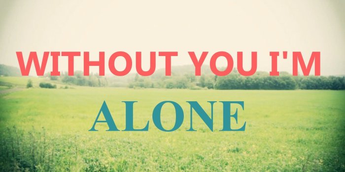 1920x1080 I Am Alone Wallpapers