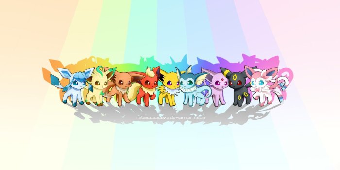 1600x900 Eeveelution Wallpaper (37+ images) on Genchi.info