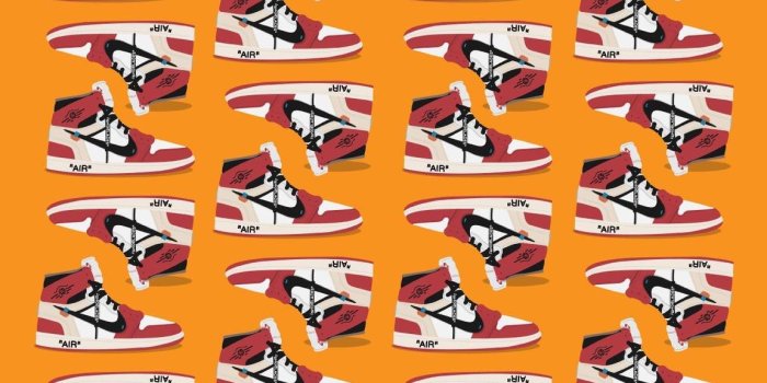 1152x2048 Off-white 1s wallpaper for us sneaker heads. Credits to /u