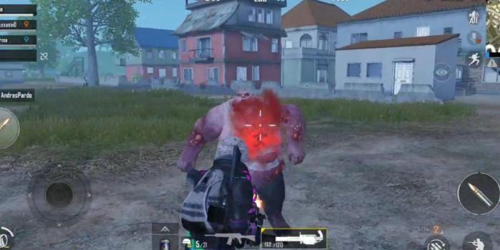 1920x1080 M134 Pubg mobile 0 beta gameplay zombie mode flamethrower - Free HD