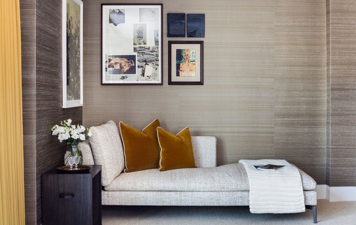 1227x775 16 Beautiful Rooms With Grasscloth Wallpaper - Best Grasscloth