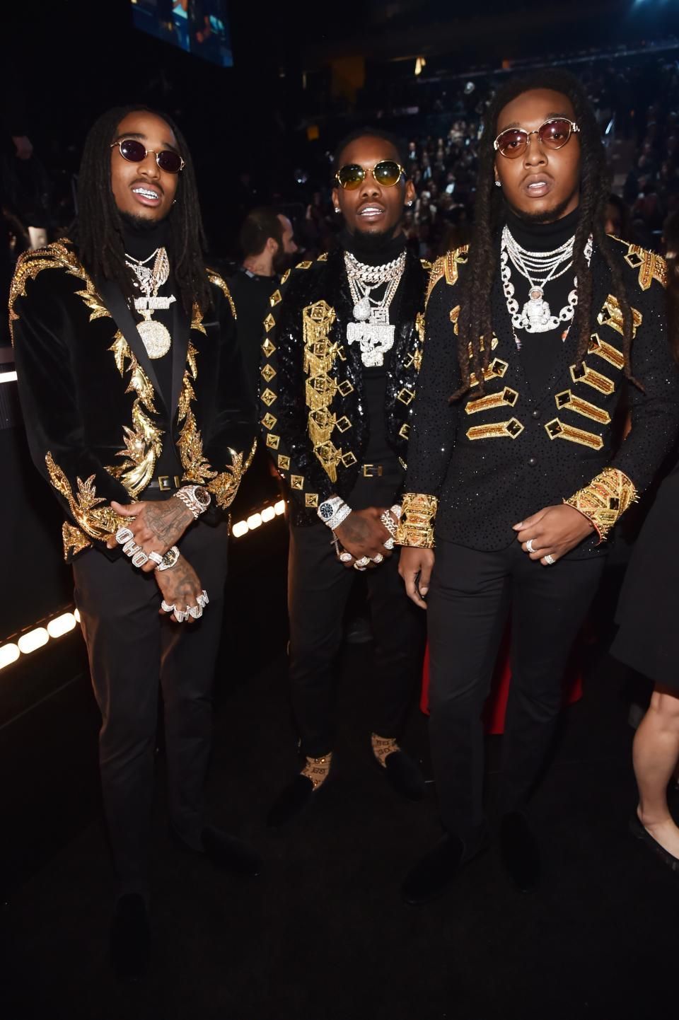 960x1442 Migos wearing Julien Macdonald at the 2018 Grammy Awards in NYC