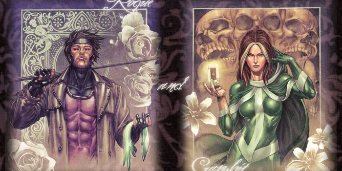 1680x1050 Gambit Rogue Wallpapers