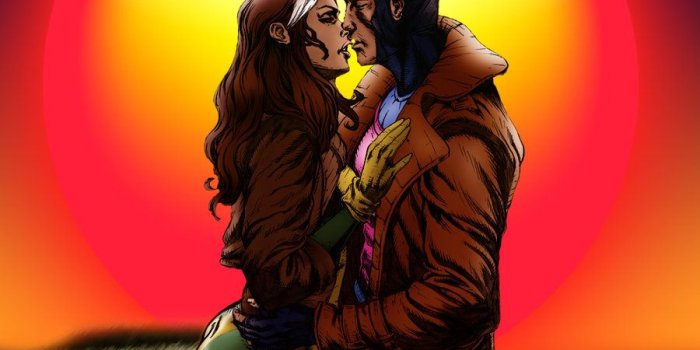 900x918 Gambit and Rogue Love Story HD Wallpaper, Background Images