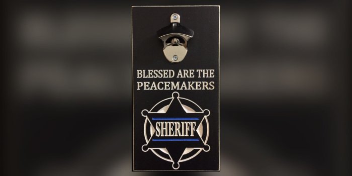 2048x1152 PD-Police-Blessed are the Peacemakers Sheriff Deputy Bottle Opener