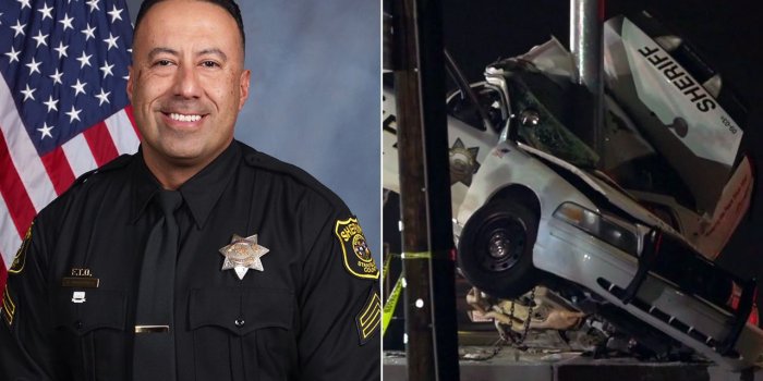1280x720 Stanislaus County sheriff's deputy dies after crashing into power pole
