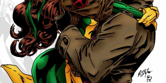 900x1310 Rogue and Gambit by jurithedreamer