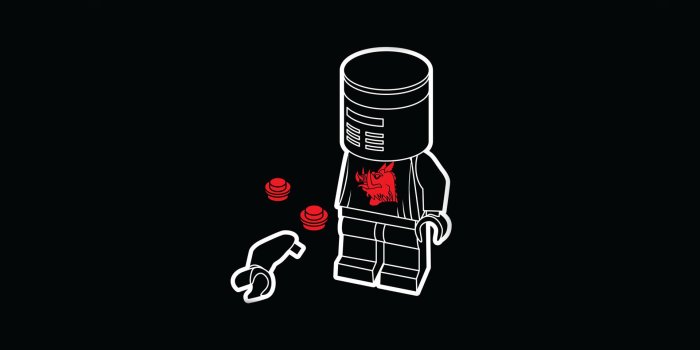 1920x1200 Lego black knight wallpaper - Funny wallpapers - #15608