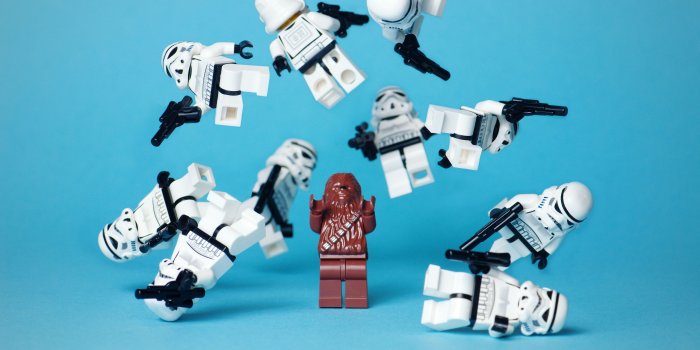 3872x2592 HD wallpaper: Star Wars characters toy lot, toys, funny, lego