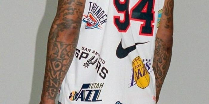 755x1343 JR Smith Supreme Jersey Wallpaper | BASKETBALL | Nba fashion
