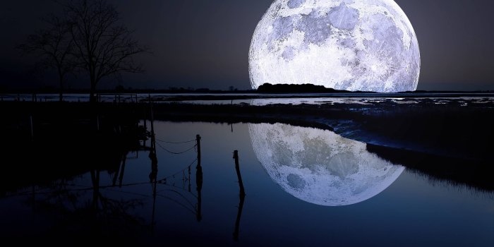 2880x1800 Full Moon Wallpaper Pics | Wallpaper | Full moon, Moon on the water