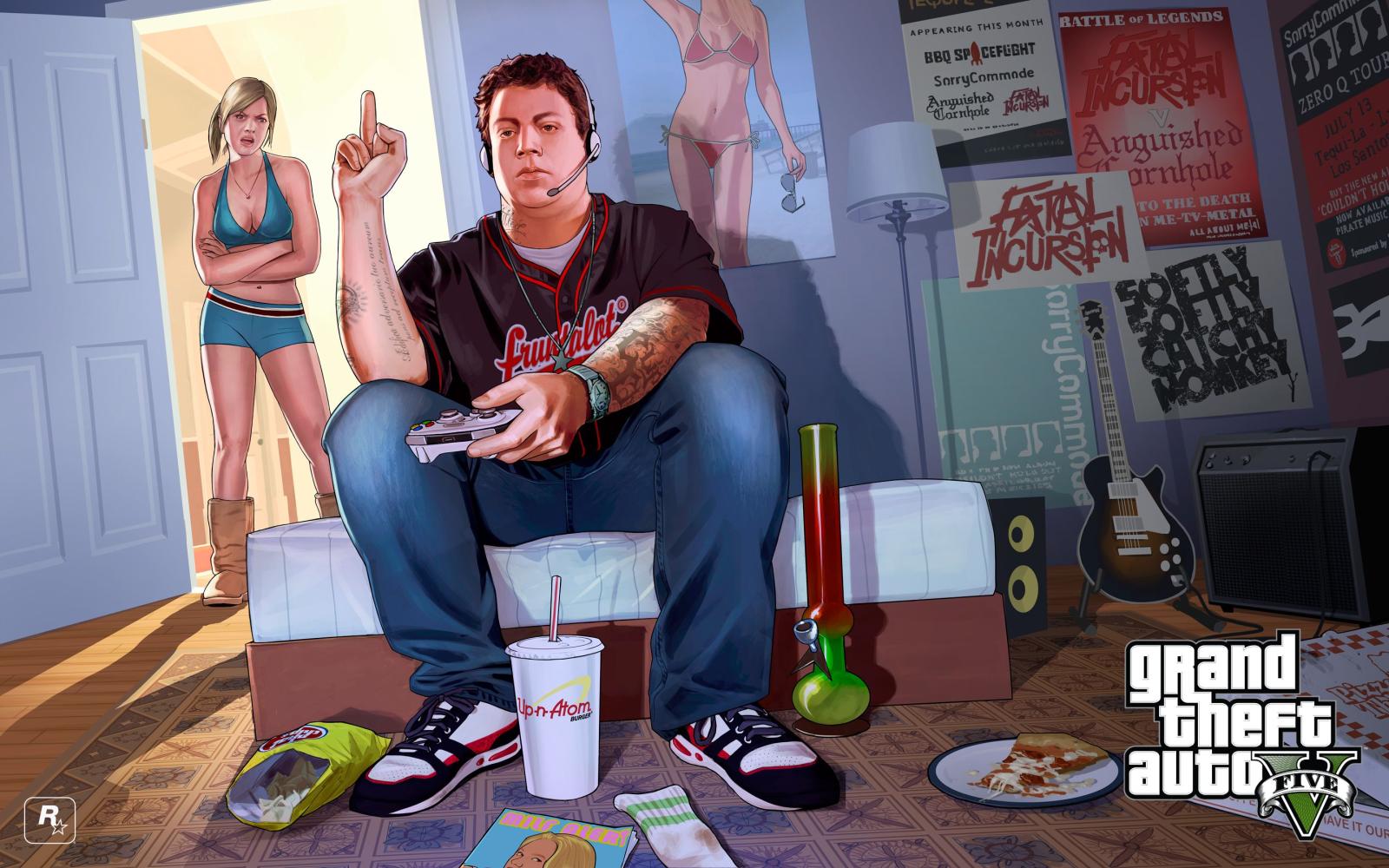 2880x1800 487 Grand Theft Auto V HD Wallpapers | Background Images - Wallpaper