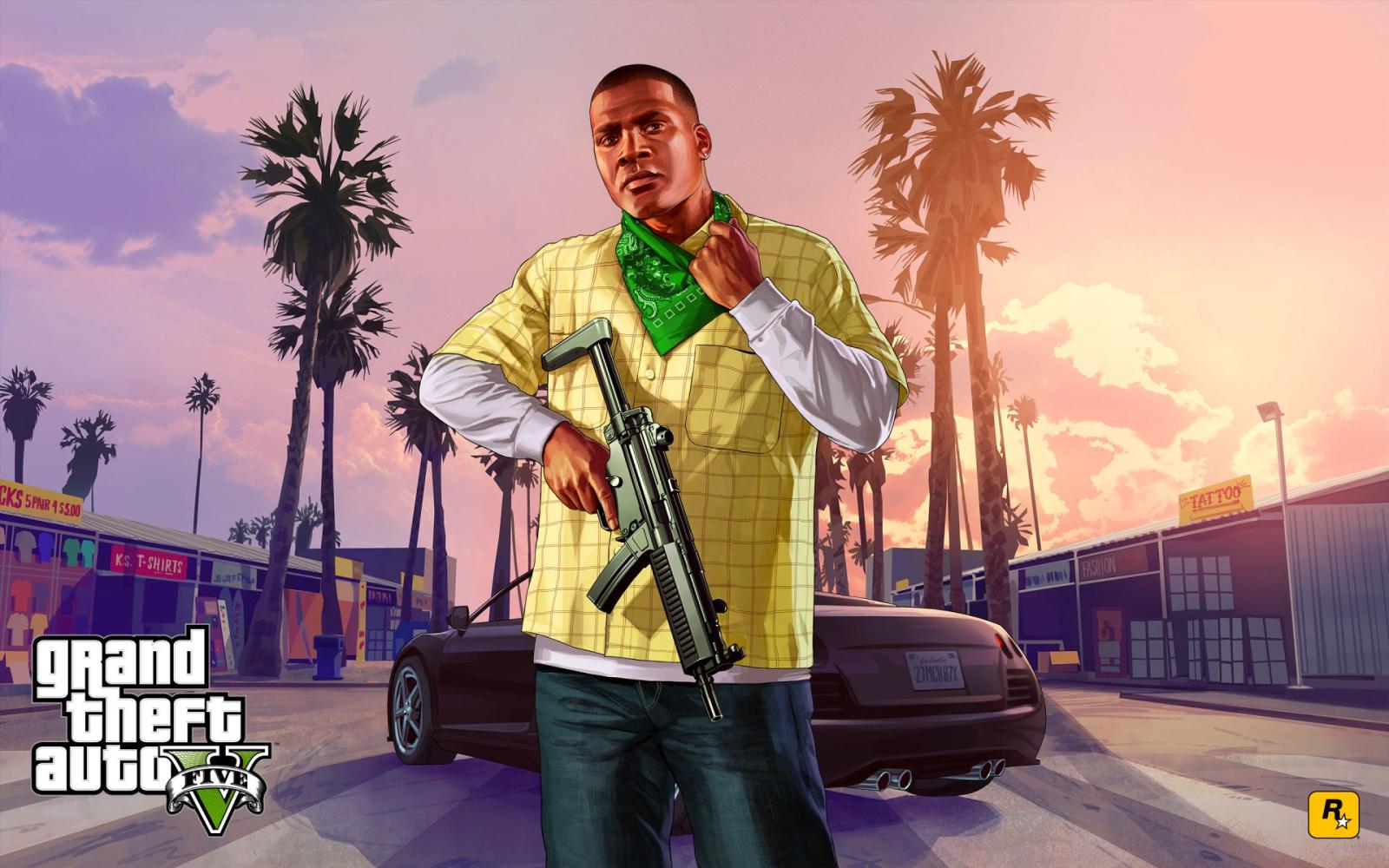 1920x1200 Franklin - Grand Theft Auto V Wallpaper (42770439) - Fanpop
