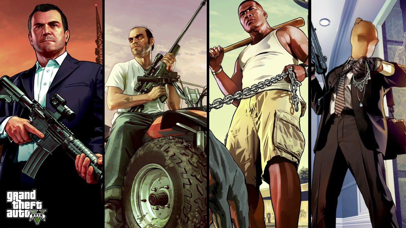 1600x900 50+] GTA V Wallpaper 1080p HD on WallpaperSafari