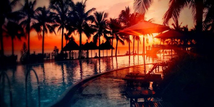 1280x900 Download 1280x900 - Tropical Sunset Wallpaper