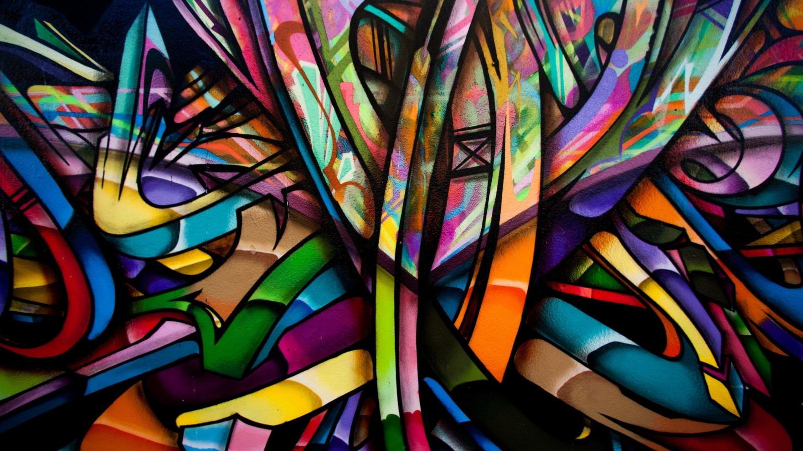 2560x1440 abstract, Colorful, Graffiti, Walls, Artwork, Painting Wallpapers HD