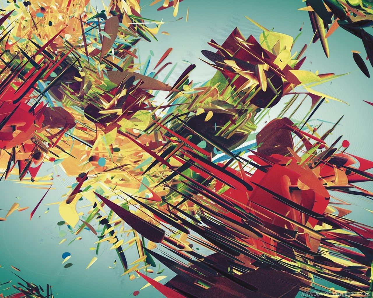 1280x1024 Download Standart 5:4 1280x1024 - Abstract, Backgrounds, Blue