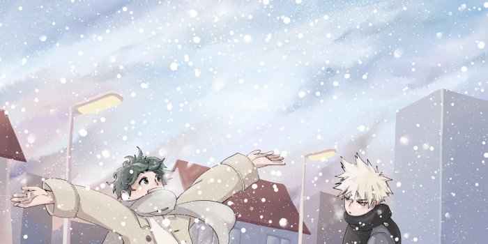 2048x1536 Deku & Bakugo HD wallpaper download