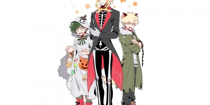 1920x1200 Download wallpapers Boku no Hero Academia, Bakugo Katsuki, Midoriya