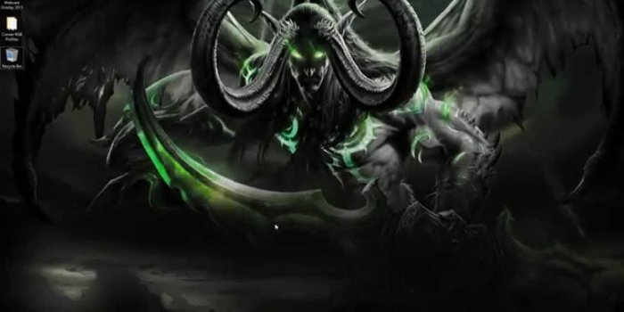1280x720 WoW Legion: Illidan Animated Desktop Wallpaper! (WITH DREAM DOWNLOAD LINK!)
