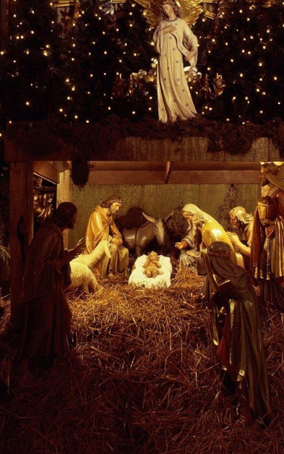 950x1520 Download Christmas Jesus Nursery Decorations Free Pure 4K Ultra HD