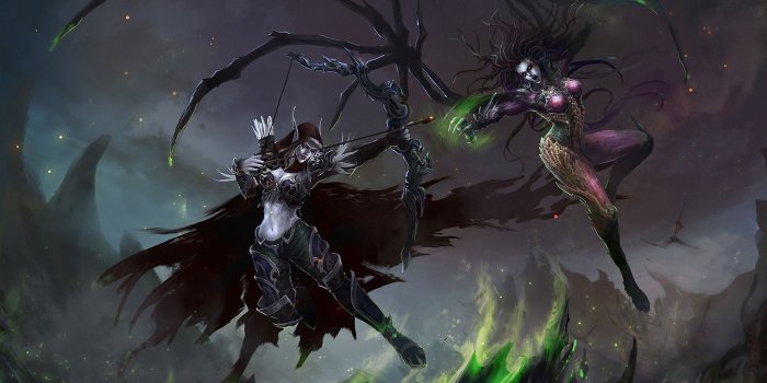 1920x1156 wow female wallpaper | World of WarCraft WoW Warriors Archers Armor