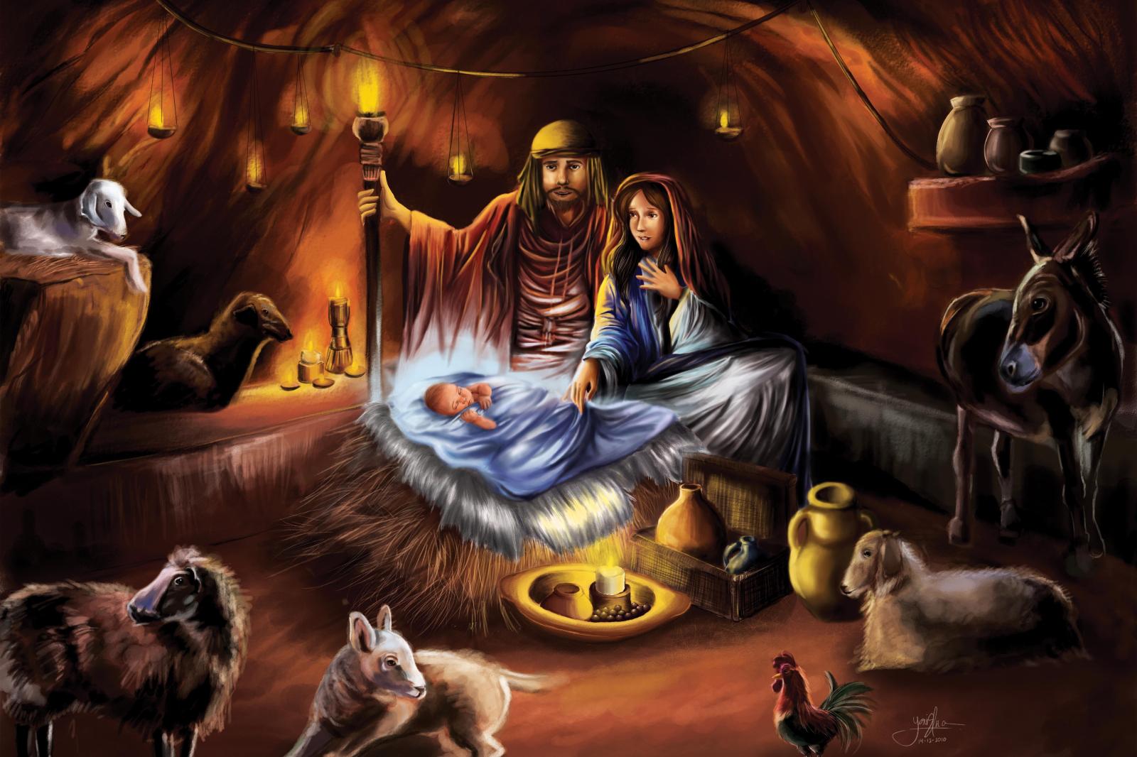 5906x3937 Birth of jesus wallpaper Gallery