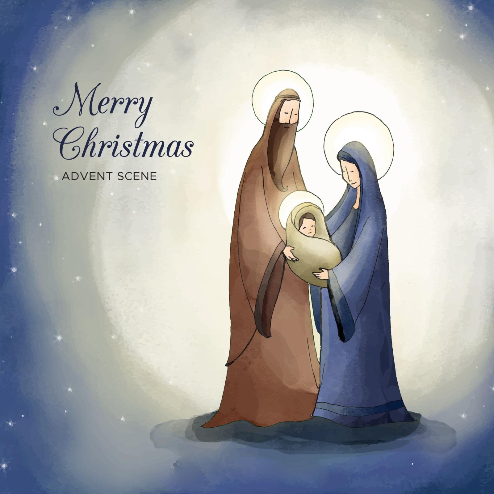 2000x2000 Christmas Jesus Wallpapers (66+ background pictures)