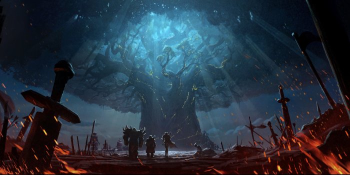 3840x1626 BFA Battle for Teldrassil Dual Monitor Wallpapers - Album on Imgur