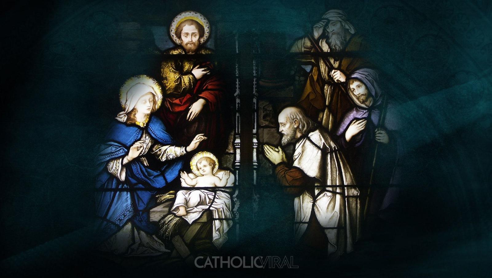 1920x1084 17 Stunning Stained-Glass Windows of the Nativity - HD Christmas