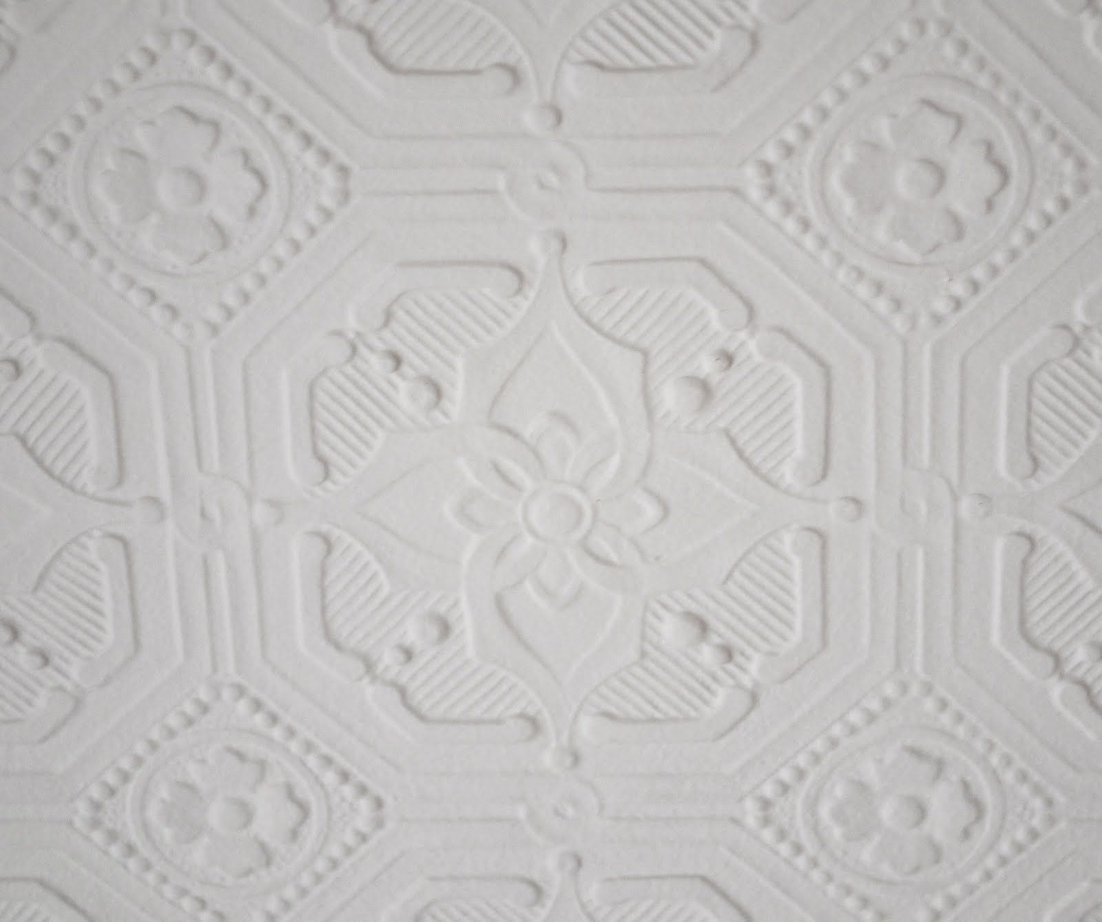 1600x1339 GIY: Goth It Yourself: Create a Faux Tin Ceiling with Wallpaper
