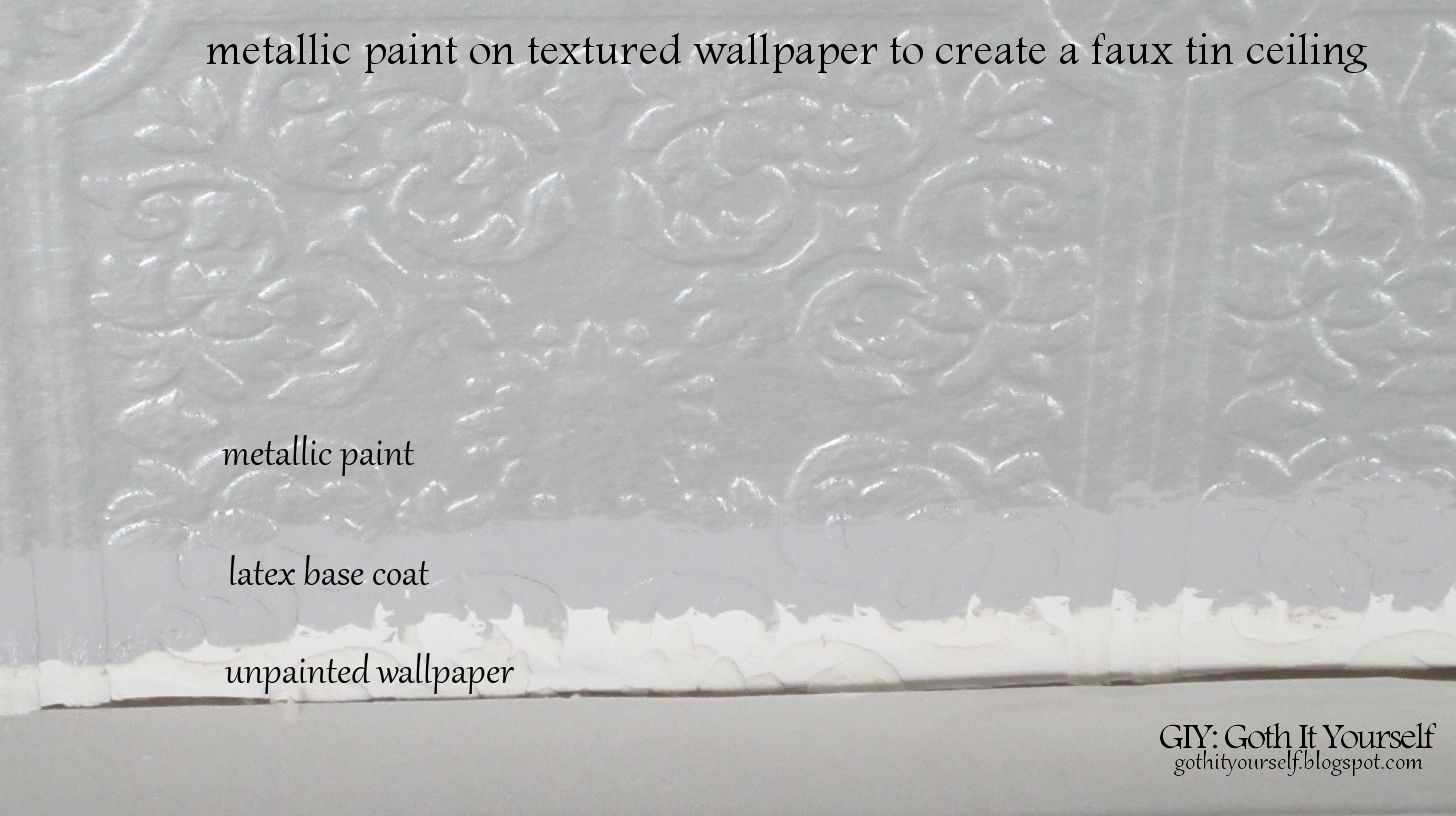 1456x816 GIY: Goth It Yourself: Create A Faux Tin Ceiling With, Wallpaper My