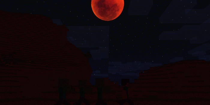 1280x720 The Blood Moon is Rising... - Wallpapers and art - Mine-imator forums