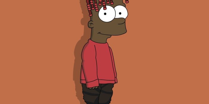 1280x1280 Lik yachty Cartoon | The Simpsons | Trill art, Rapper art, Dope art