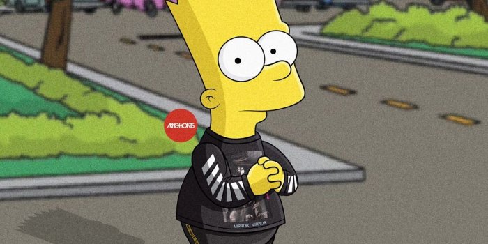 1080x1080 Pinterest: ADC | Dope | Simpsons art, Hypebeast wallpaper, Bart simpson