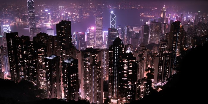 2560x1440 Hong Kong Skyline at Night Wallpapers | Wallpapers HD