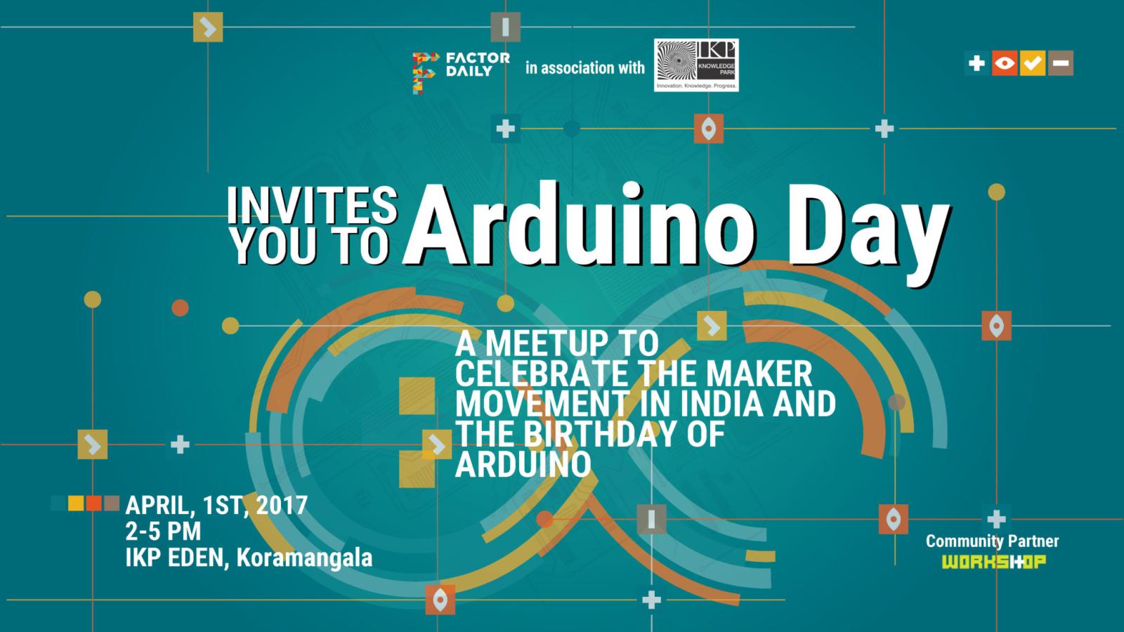 2048x1152 Arduino Day 2017 | Bangalore Meetup