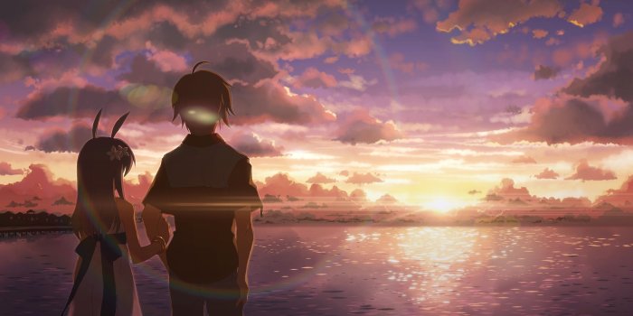 3840x2160 Anime Boy and Girl Alone, HD Anime, 4k Wallpapers, Images