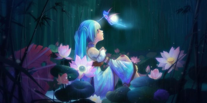 1920x1200 Alone Anime Girl HQ Desktop Wallpaper 21324 - Baltana