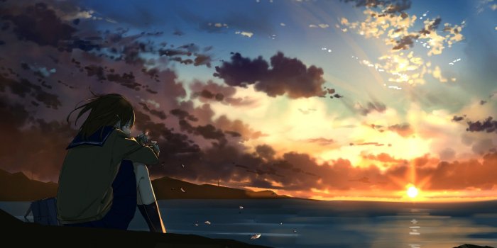 1920x1080 Lonely Anime Wallpapers