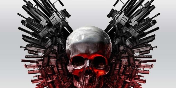 995x1769 Guns and Skulls iPhone Wallpaper | iPhone Wallpapers in 2019