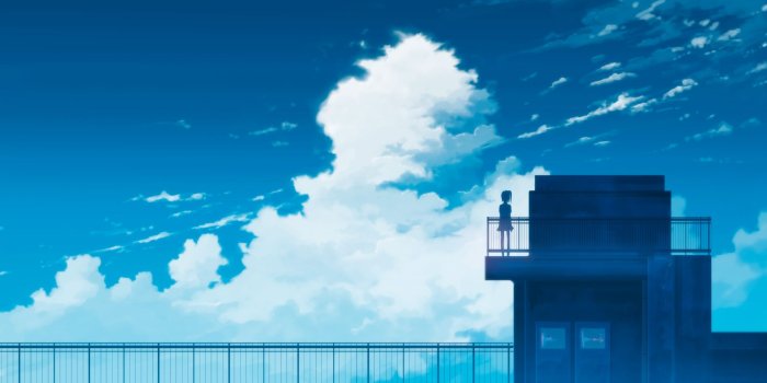 1920x1080 Girl Standing Alone Artwork, HD Anime, 4k Wallpapers, Images