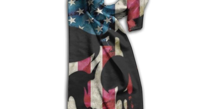 1000x1000 Amazon.com: KGMEEW Skull Flag Wallpaper Print Scarf For Men/Women