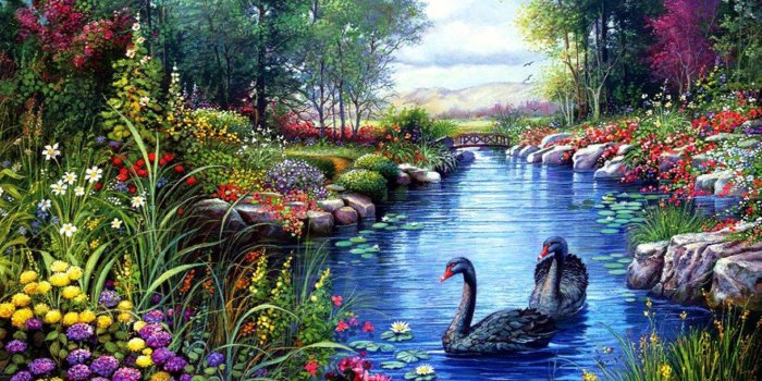 1920x1200 Swan River Wallpapers