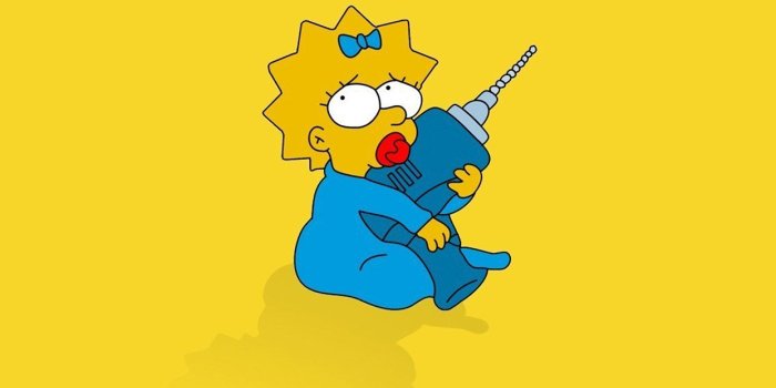 1242x2208 iPhone7papers - af69-simpsons-maggie-cute-illust-cartoon-art