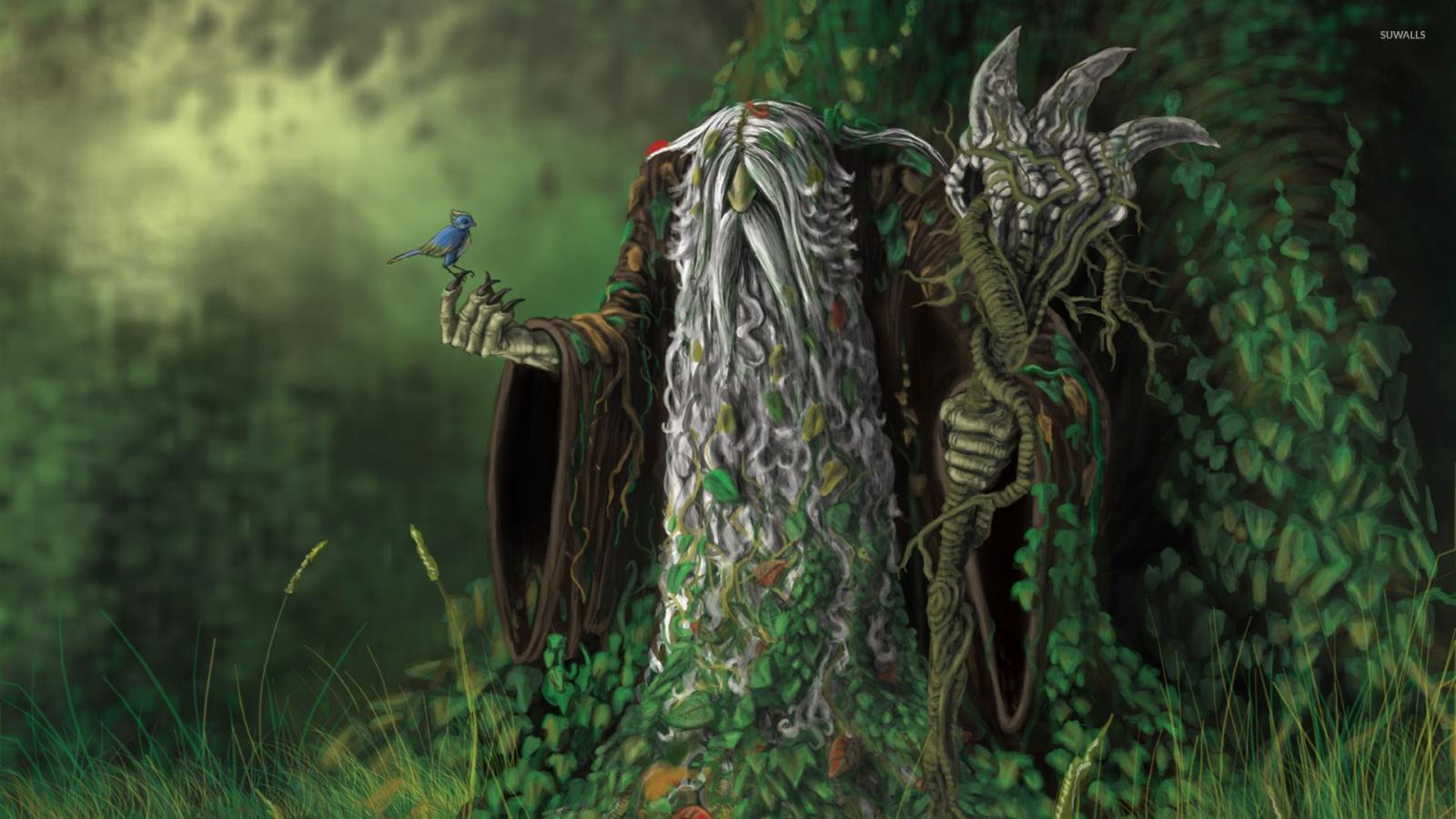1920x1080 Wizard goblin in the forest wallpaper - Fantasy wallpapers - #53684