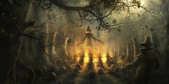 2560x1600 68+ Scary Halloween Wallpapers on WallpaperPlay