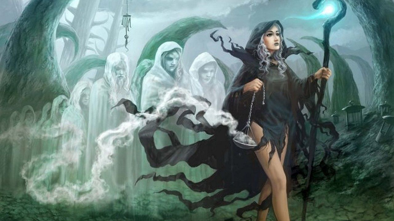 1280x720 Girls, Girl, Magic, Fantasy Wallpapers, Free Wallpaper, Artwork