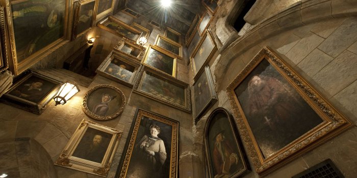 3600x2395 Hogwarts Portrait Gallery Desktop Wallpaper